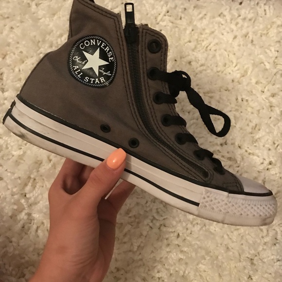 khaki green converse womens